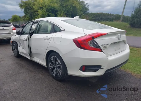 2018 Honda Civic Ex-T из США, поврежденный, VIN JHMFC1F3XJX002306